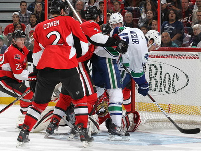 Senators play Russian Roulette with Canucks and get blasted 4-1