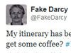 Let @FakeDarcy’s end serve as a death to parody accounts