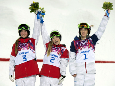 Dufour-Lapointe sisters win gold and silver in Sochi