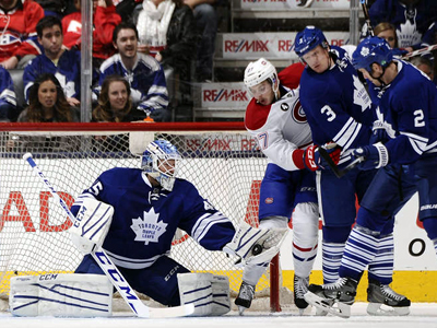 Habs beat Maple Leafs, Phaneuf plays final game as a Leaf?
