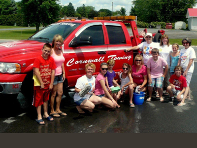 Successful car wash for Ingleside Relay for Life team - Charlie