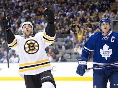 The Leafs get embarrassed on home ice against the Boston Bruins