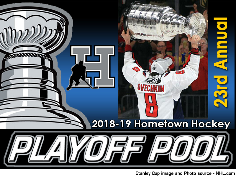 2018-19 Hometown Hockey NHL Playoff Pool - register today